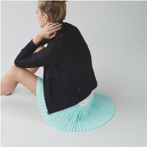 Lululemon Pleat To Street Skirt II Tranquil Blue / Ace Spot Tranquil Blue Black